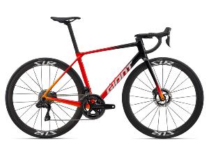 Vélo Route GIANT TCR Advanced Pro Black/Rosso Corsa Dura-Ace Di2
