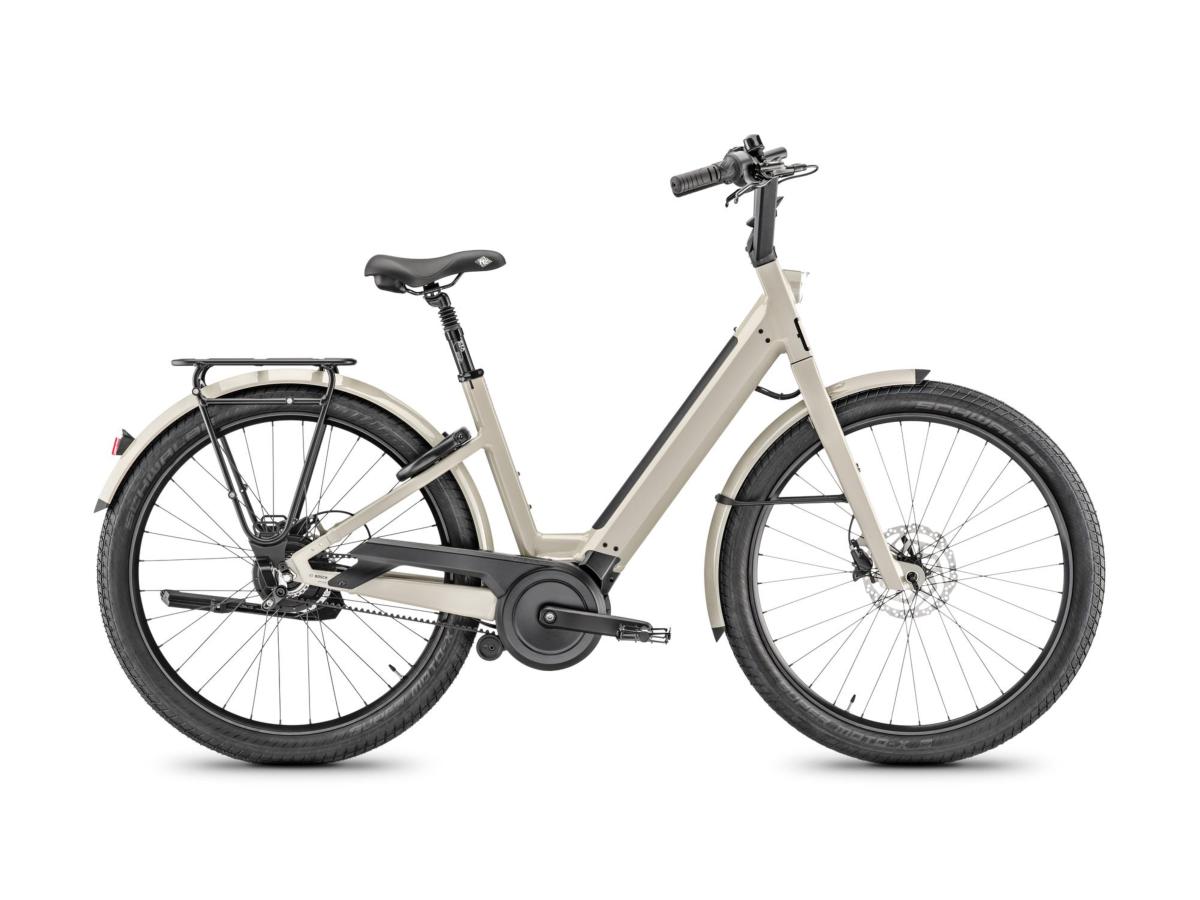 Vélo électrique MOUSTACHE Lundi 27.6 Gris Pierre Brillant 500Wh