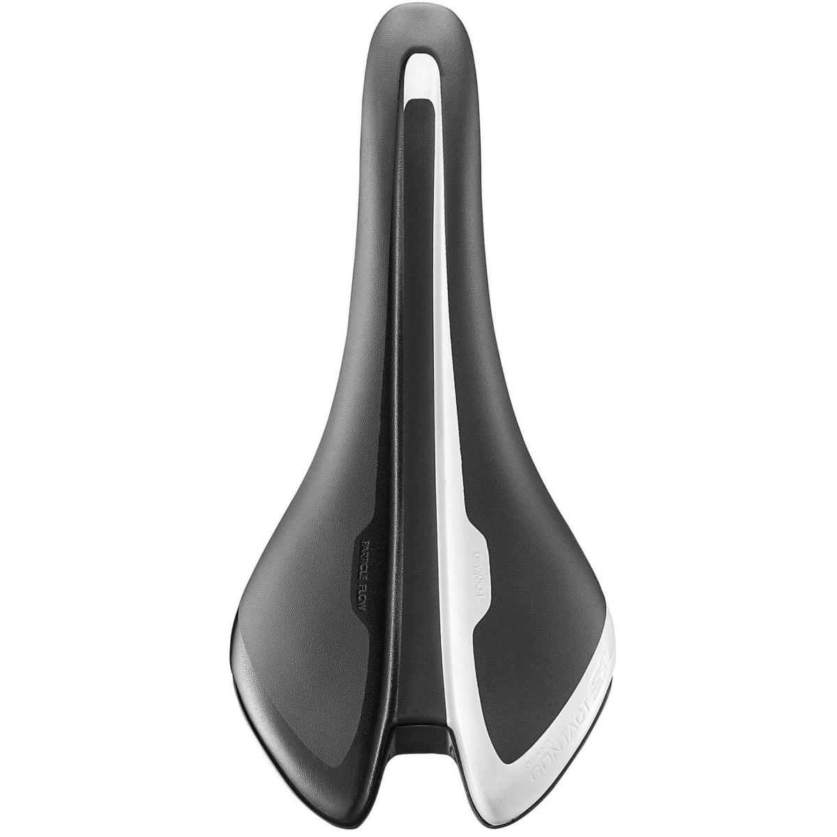 Selle De Vélo Giant Contact SL Noir - Rails Titane 130 Mm - Neuve Sans Emballage