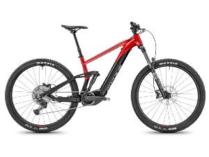 VTT électrique MOUSTACHE Trail 150.2 Noir / Rouge métal brillant 750Wh