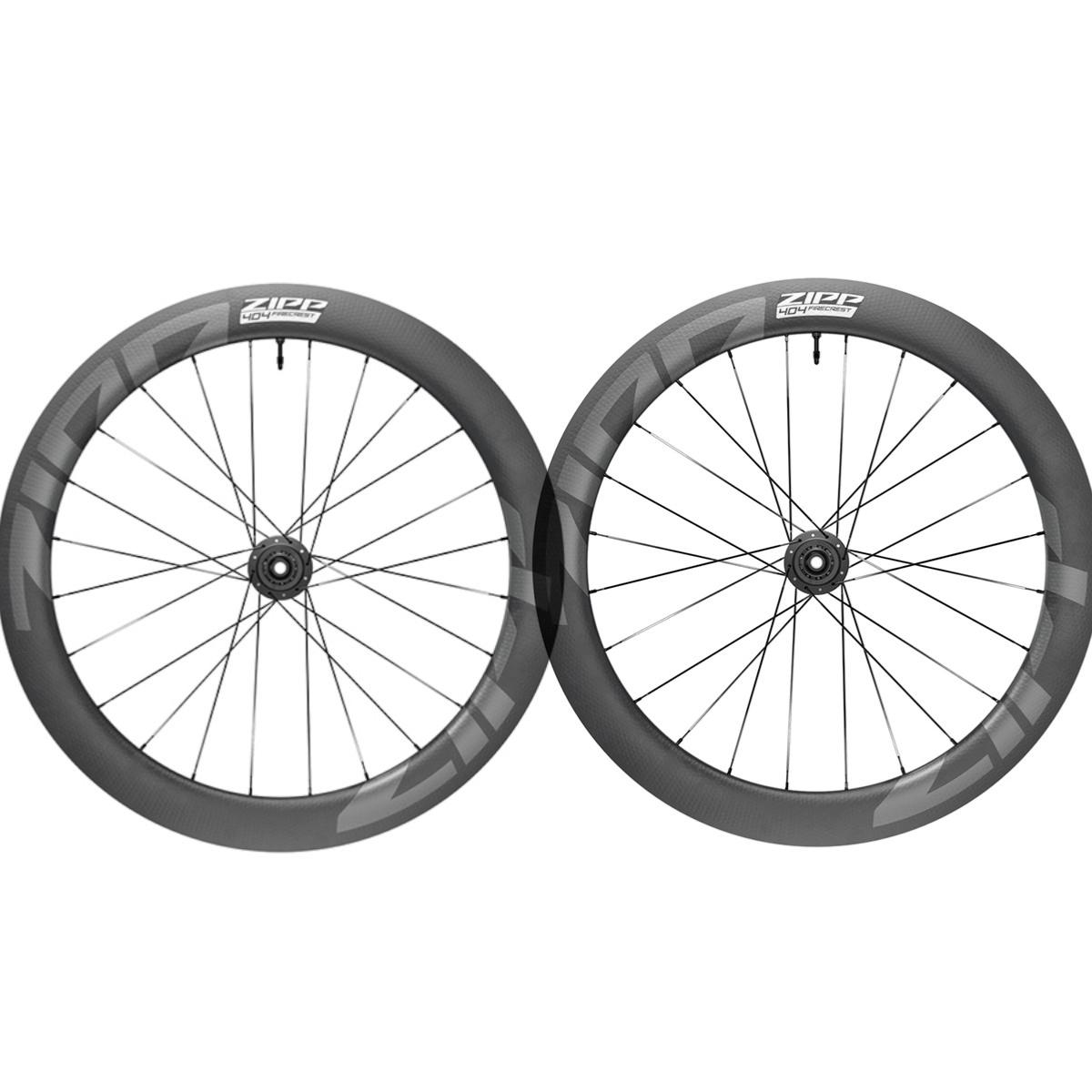 Roues carbone ZIPP 404 Firecrest Tubeless à Disque