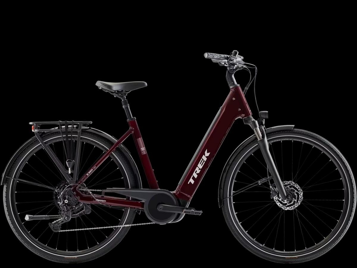 Vélo électrique TREK District+ 3 R9 360 LS Cobra Blood