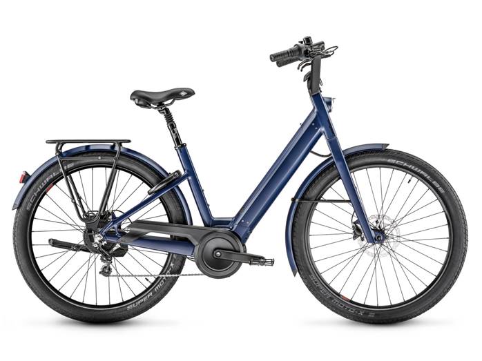 Vélo de ville électrique MOUSTACHE Lundi 27.5 500Wh Bleu nuit mat