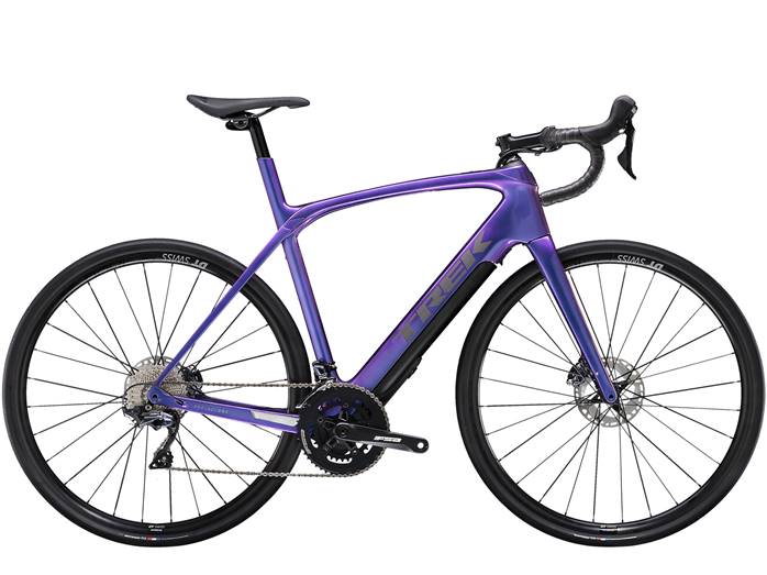 Vélo Route électrique carbone TREK Domane+ LT Purple