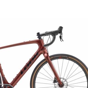 Vélo Carbone LOOK 765 Gravel Red Dust Metallic Satin