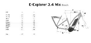 VTC électrique LAPIERRE e-Explorer 3.4 Mix 400Wh