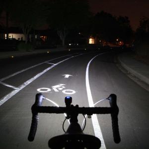 Eclairage avant vélo LED NITE RIDER Lumina Micro 650 lumens