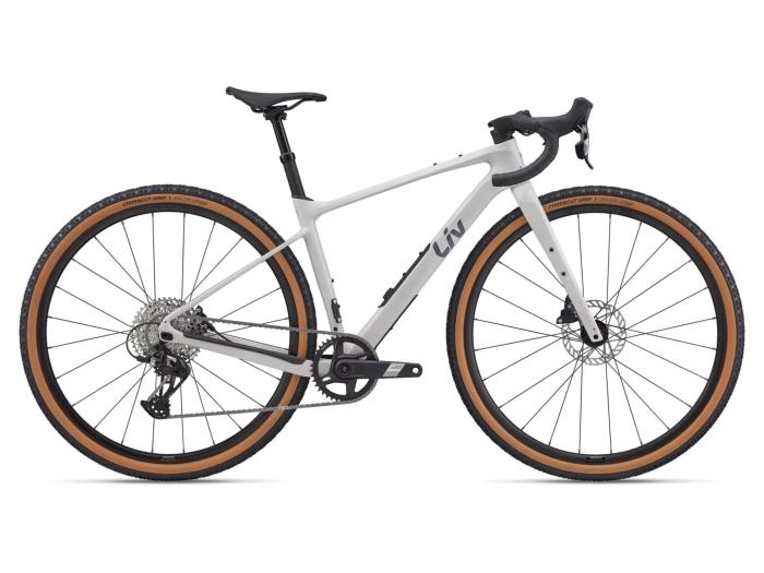 Vélo gravel femmes LIV Devote Advanced 1 Lavender Blush SRAM Apex XPLR