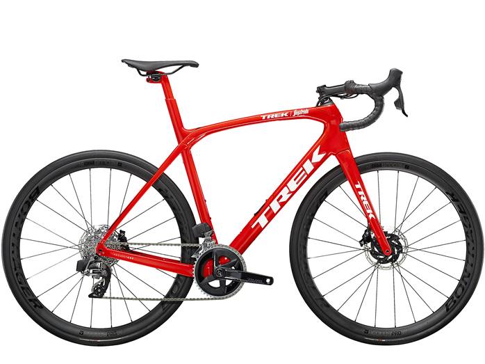 Vélo Route TREK Domane SLR 6 eTap Rouge Blanc