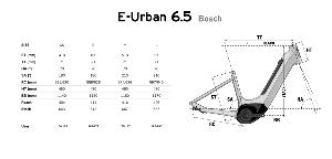 Vélo électrique LAPIERRE e-Urban 6.5 500Wh Smart System