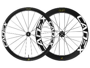Roues carbone CADEX 42/65 Disc Tubeless Edition Gold Signature