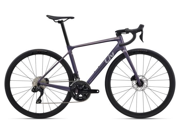 Vélo Route Femmes LIV Langma Advanced 1 Meteorite Mist 105 Di2 (2026)