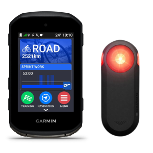 Pack Compteur GPS GARMIN Edge 850 + Radar intelligent Varia RTL515
