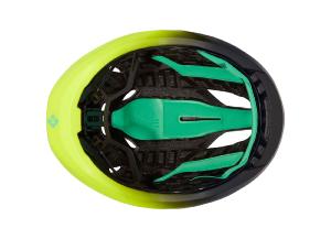 Casque LAZER Vento KinetiCore CE Noir Jaune Fluo