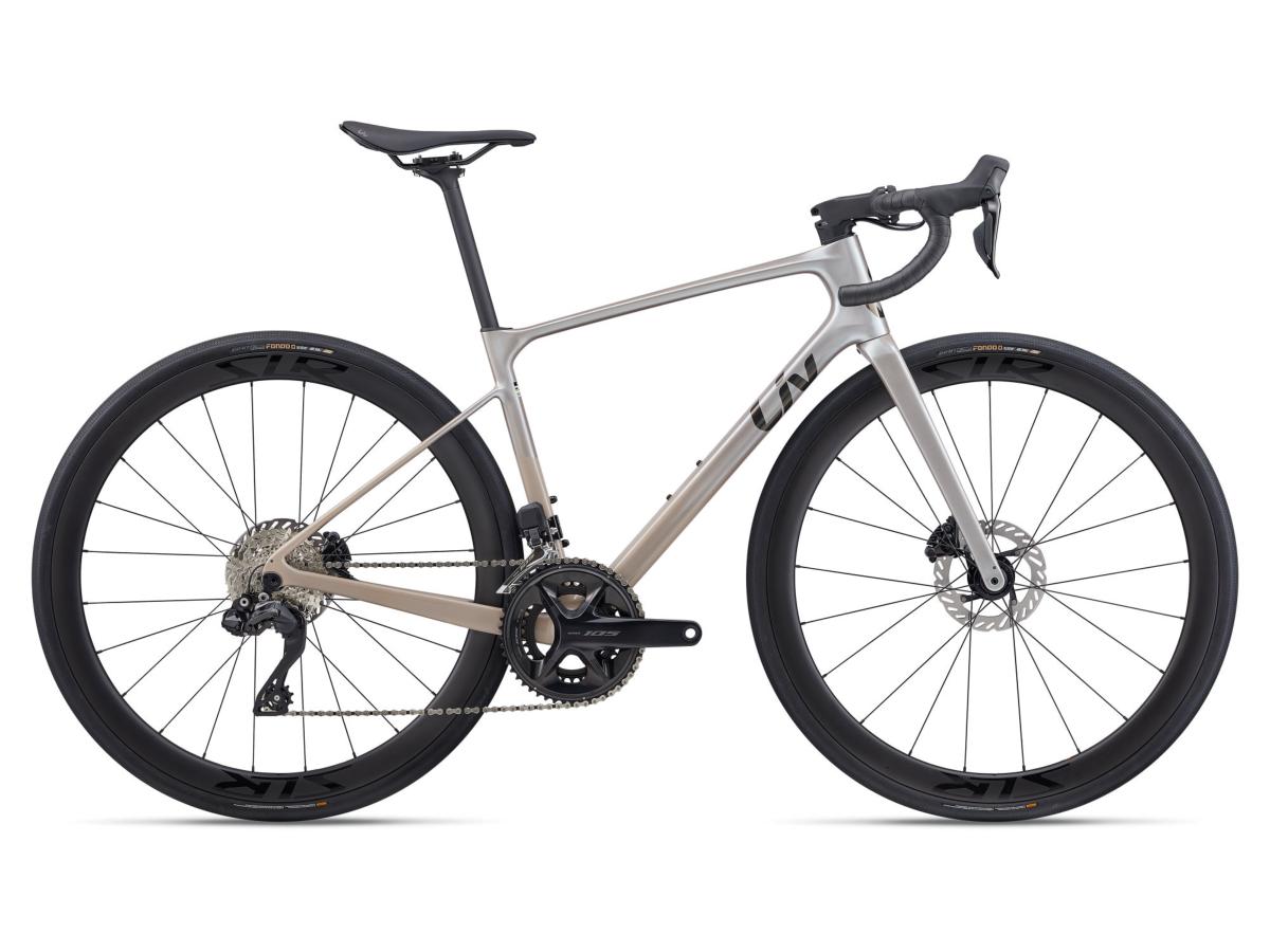 Vélo Route Femmes LIV Avail Advanced 0 Camel Silk 105 Di2