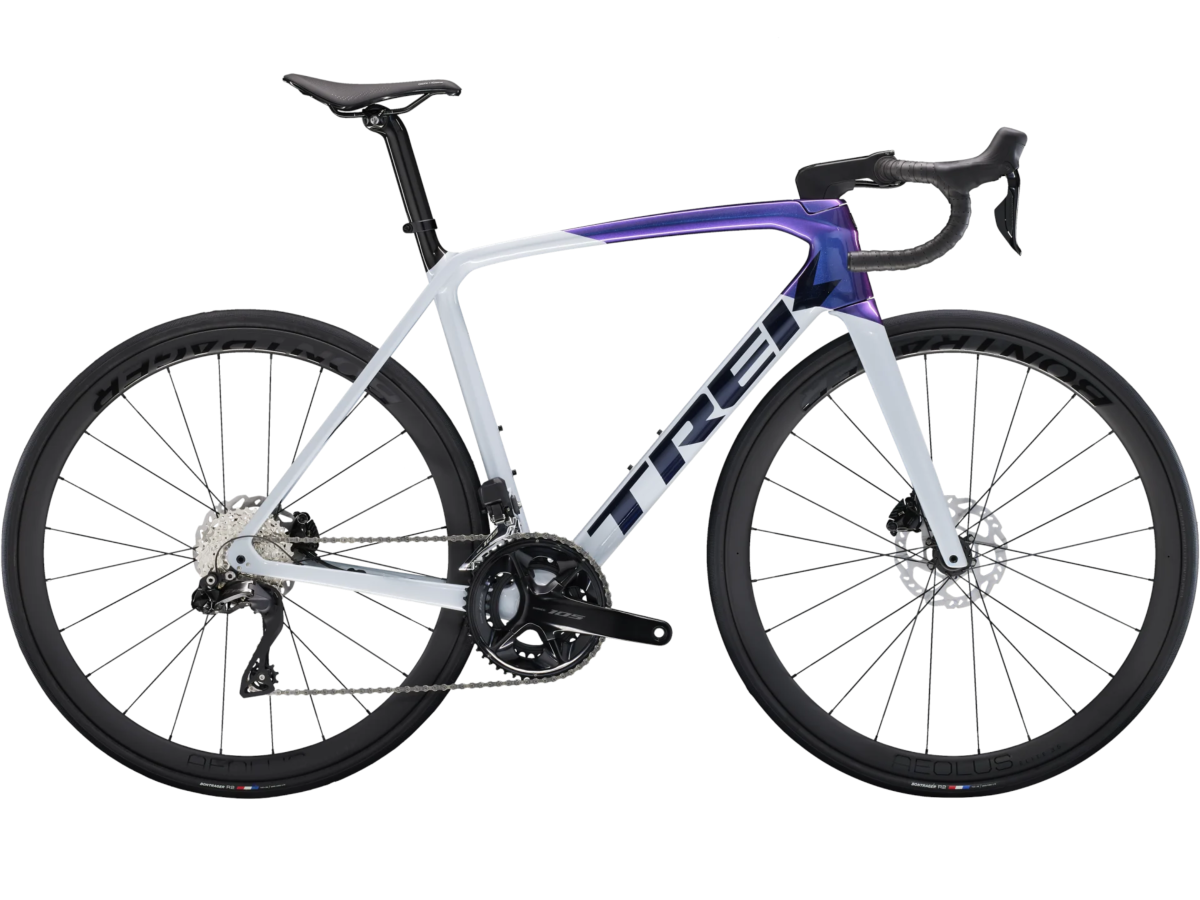 Vélo Route TREK Emonda SL6 105 Di2 Plasma Pearl Grey Purple