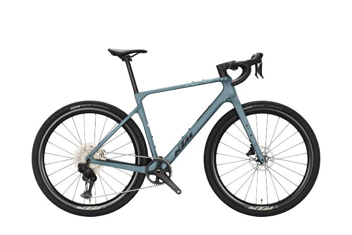 Vélo gravel carbone KTM Gravelator Elite GRX Di2 1x12 Cape Town Mat