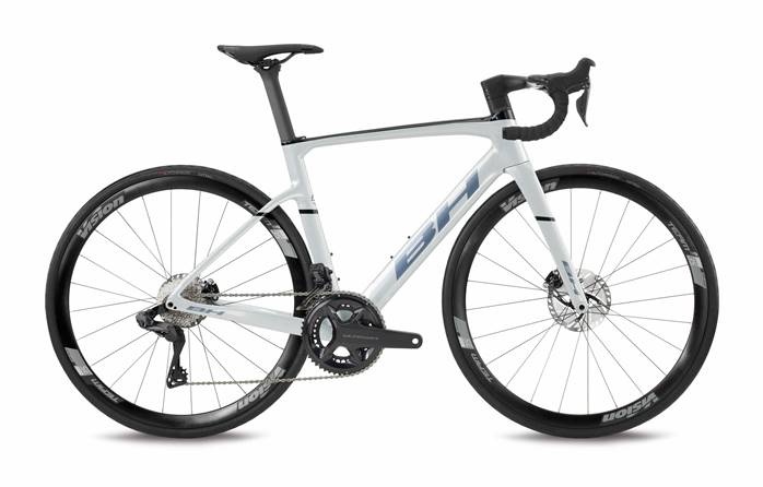 Vélo Route BH RS1 4.5 Blanc Gris Ultegra Di2 12v