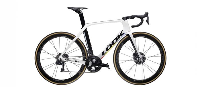 Vélo Route LOOK 795 Blade RS Disc Proteam Métallique Blanc