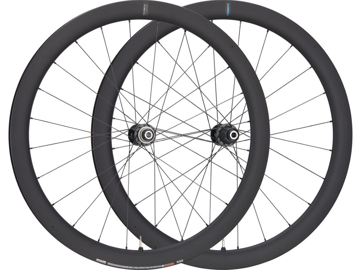 Roues carbone SHIMANO 105 RS710-C46 Tubeless