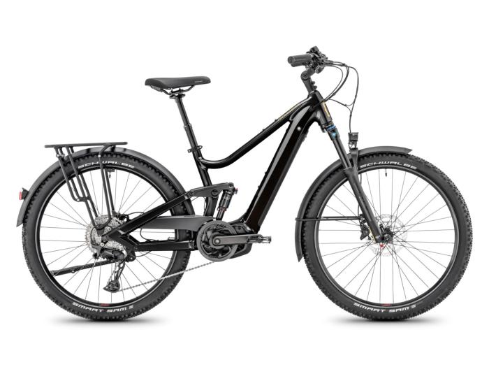 VTC électrique MOUSTACHE Xroad FS 4 Noir Brillant 625Wh