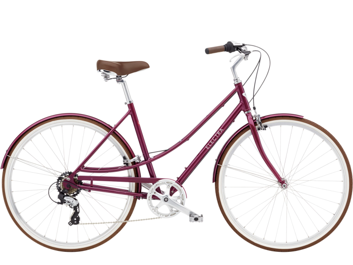 Vélo ELECTRA Loft 7D Step-Thru Sangria