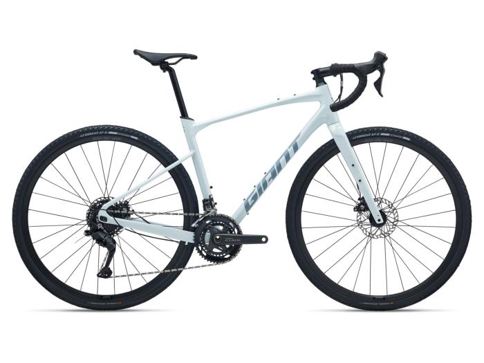 Vélo Gravel GIANT Revolt 2 Icicle White Cues 2x9v