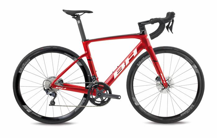 Vélo Route BH RS1 3.5 Ultegra Rouge Blanc