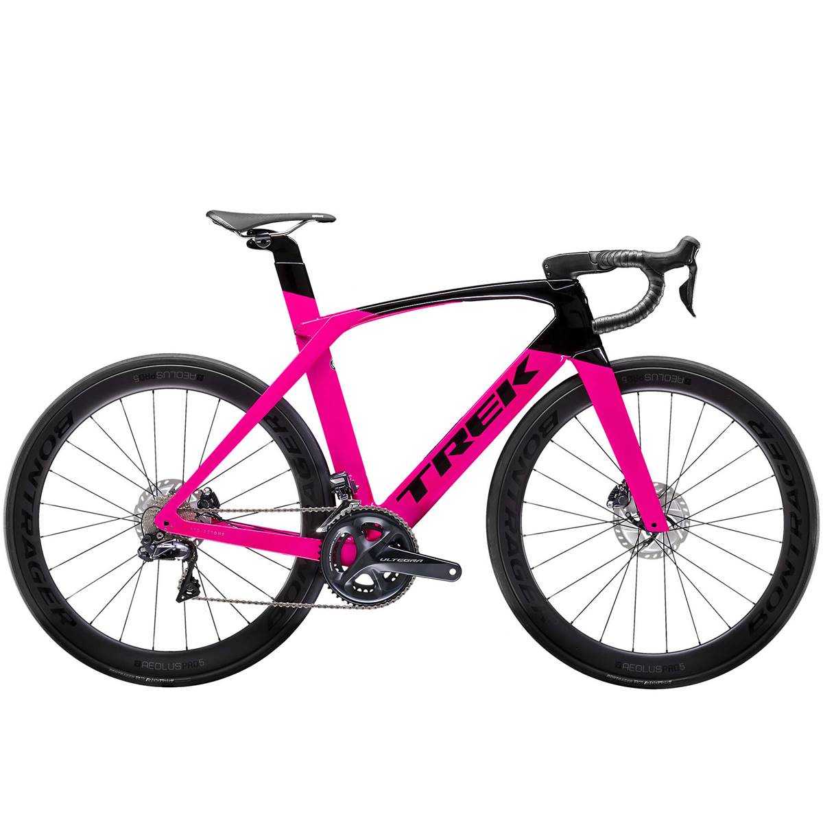 TREK Vélo femme TREK Madone SLR 7 Disque Rose Noir (2019) | Intercycle