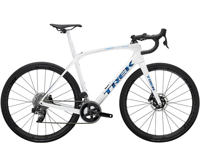 Vélo Route TREK Domane SLR 6 eTap Blanc Bleu