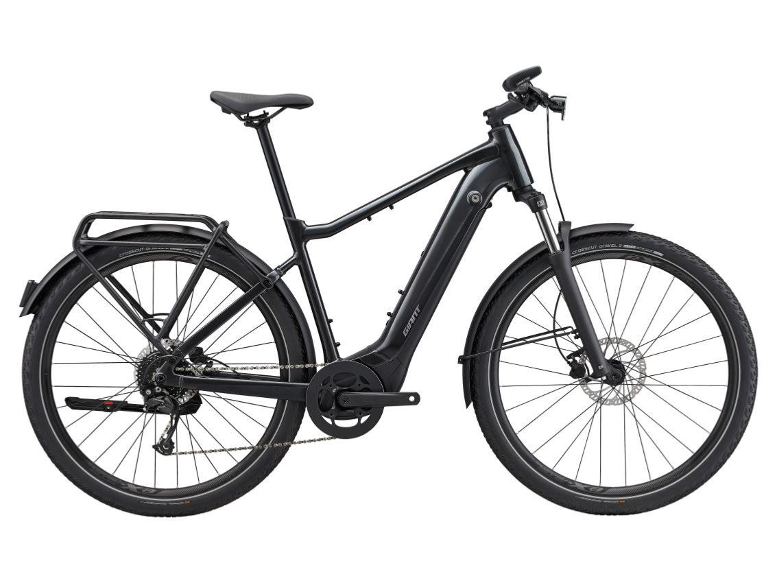 VTC électrique GIANT Explore E+ 2 DD Gunmetal Black 625Wh