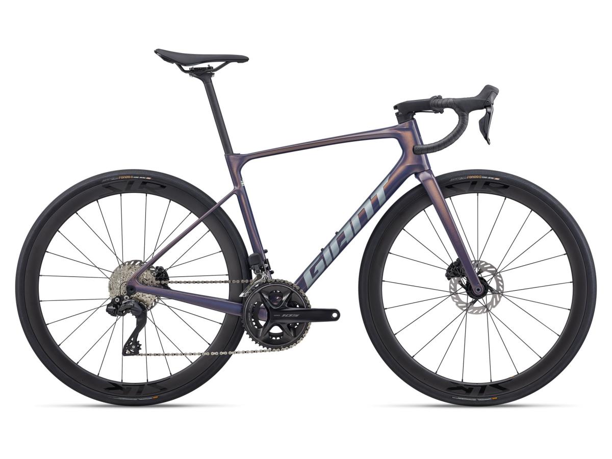 Vélo Route GIANT Defy Advanced 0 Meteorite Mist 105 Di2 (2026)