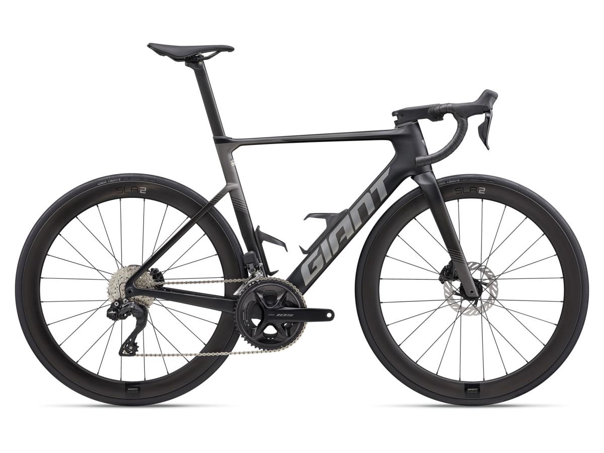Vélo Route GIANT Propel Advanced 1 Noir Carbone 105 Di2