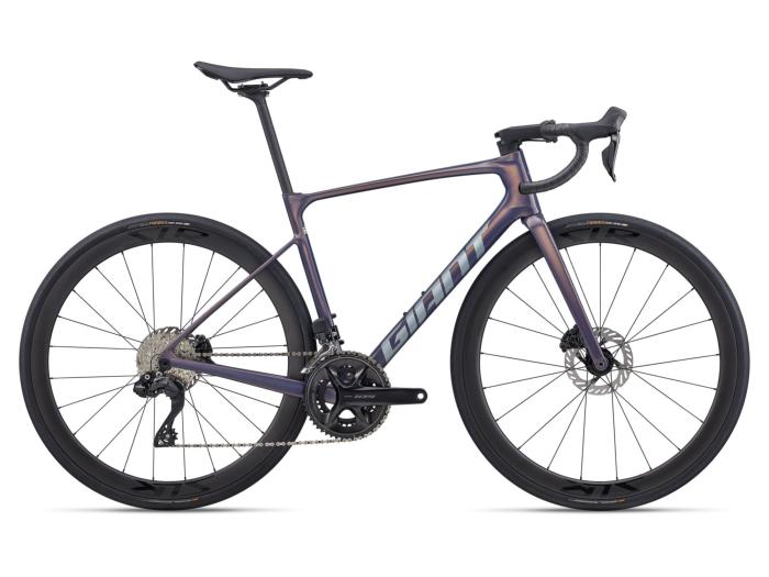 Vélo Route GIANT Defy Advanced 0 Meteorite Mist 105 Di2 (2026)
