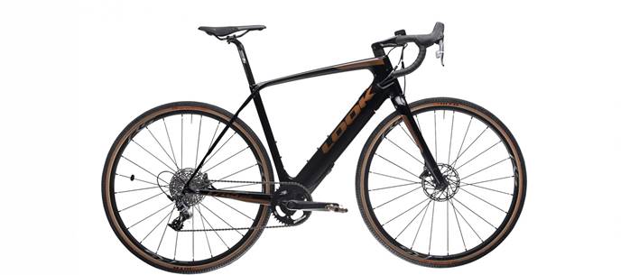 Vélo Gravel électrique LOOK E-765 Gravel Noir Bronze