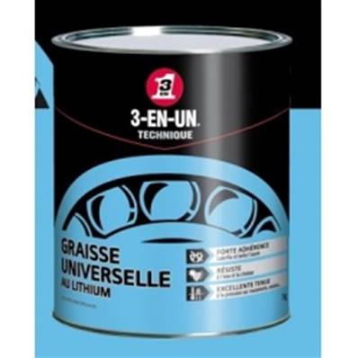 POT GRAISSE AU LITHIUM 1000GRS 3-EN-UN