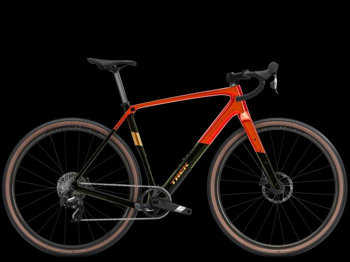 Vélo gravel carbone TREK Checkpoint SL 5 AXS 3e gén. Lava/Black Olive