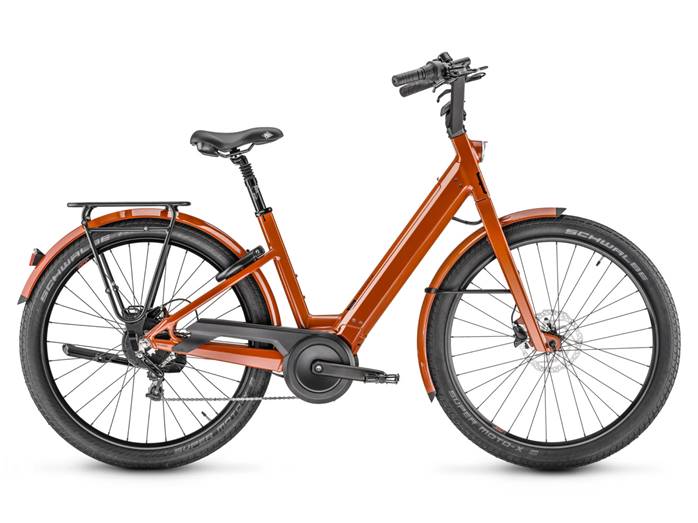 Vélo de ville électrique MOUSTACHE Lundi 27.5 500Wh Terracotta brillant (2022)