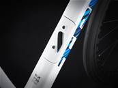 Vélo Route TREK Domane SLR 6 eTap Blanc Bleu