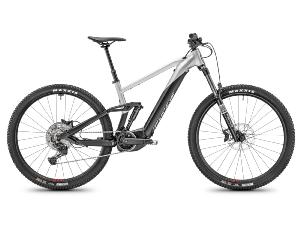 VTT électrique MOUSTACHE Trail 150.2 Noir / Silver métal mat 750Wh