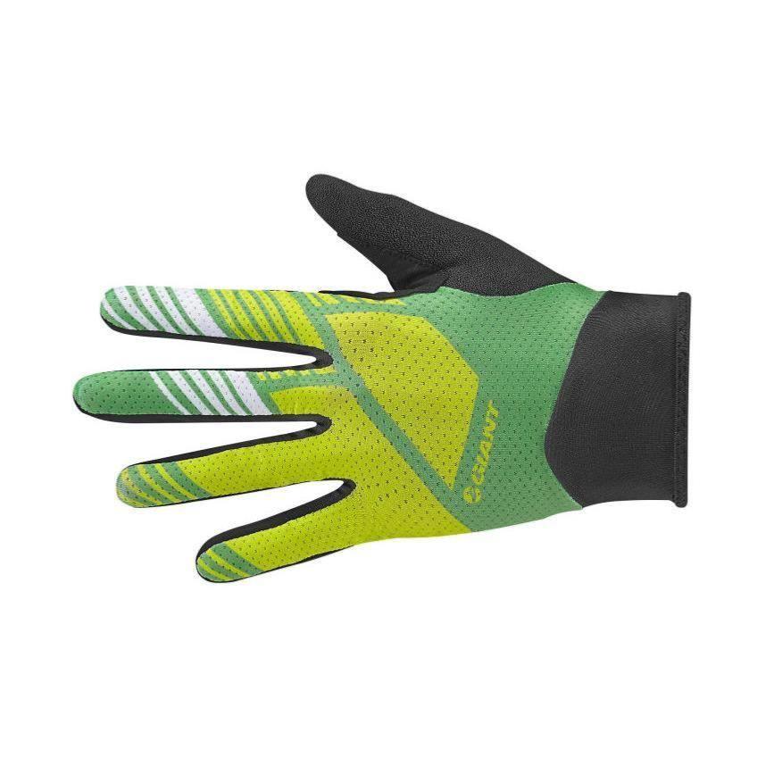 Gants longs VTT GIANT Transfer Vert Jaune