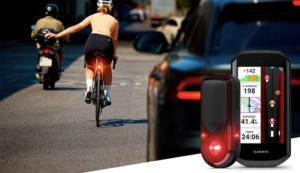 Radar de Vélo avec feu Arrière GARMIN Varia RearVue 820