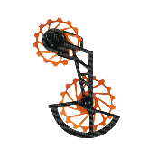 Chape de drailleur arrire NOVA RIDE Shimano Ultegra/Dura-Ace 12v Orange