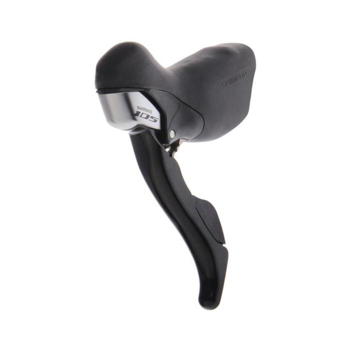 Manette De Vitesse Gauche Shimano 105 ST-1055 2 Vitesses - Pour Vélo De Route Vintage - Occasion En état Opérationnel
