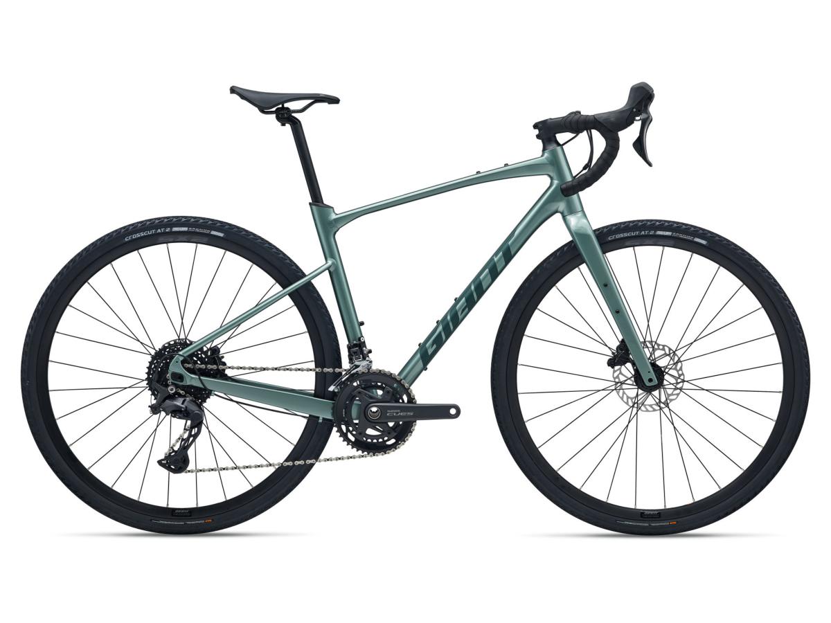 Vélo Gravel GIANT Revolt 1 Alpine Green Cues 2x10v