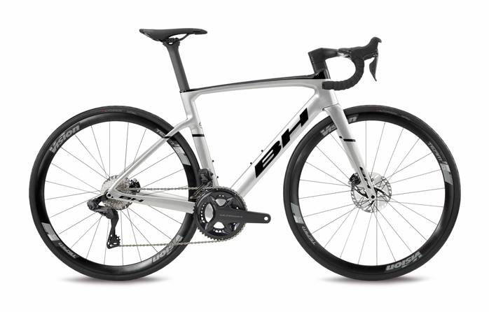 Vélo Route BH RS1 4.5 Gris Noir Ultegra Di2 12v