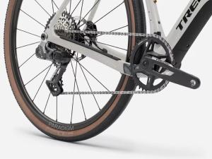 Vélo gravel carbone TREK Checkpoint SL 6 AXS 3e gén. Era White/Buff Beige