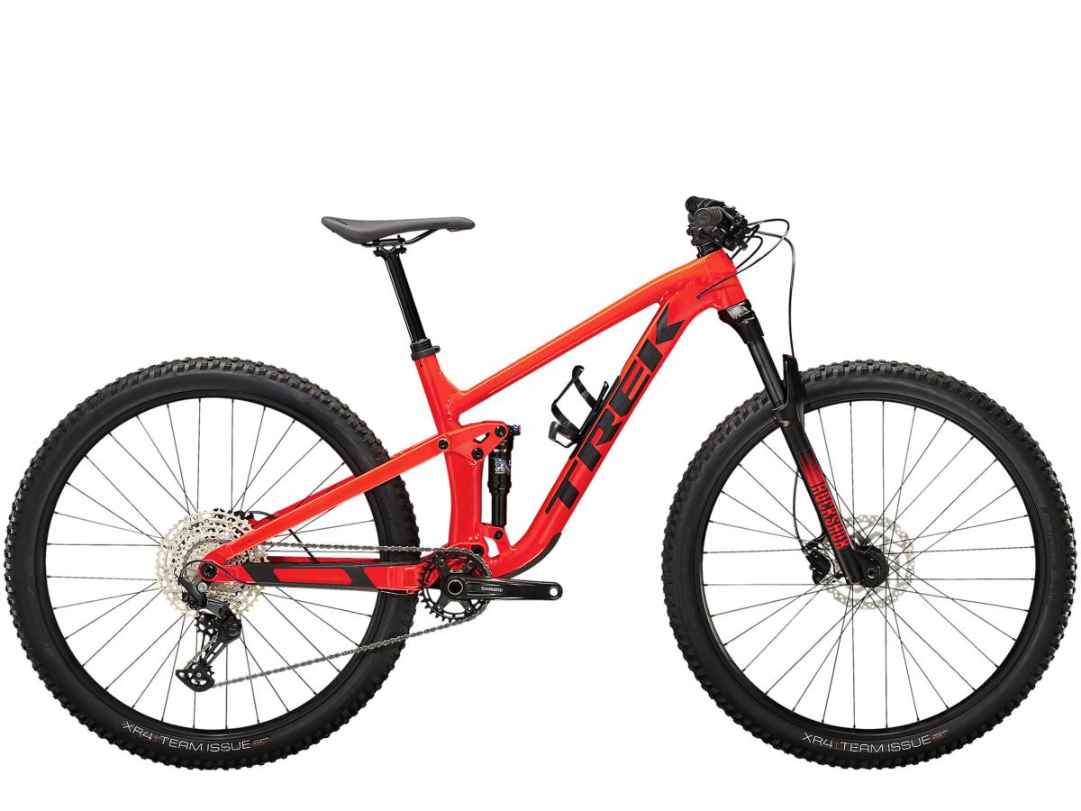 VTT Tout-Suspendu TREK Top Fuel 5 Rouge Deore 12v