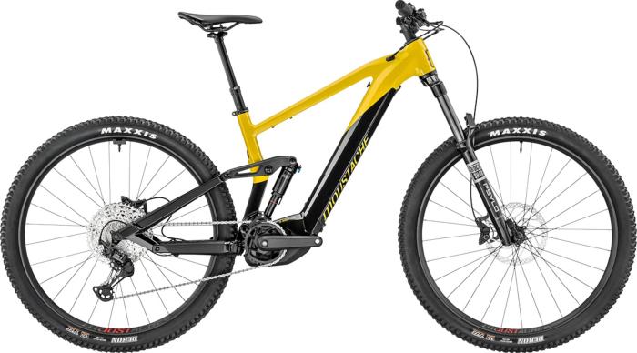 VTT électrique MOUSTACHE Trail 150.4 Noir / Ocre brillant 750Wh