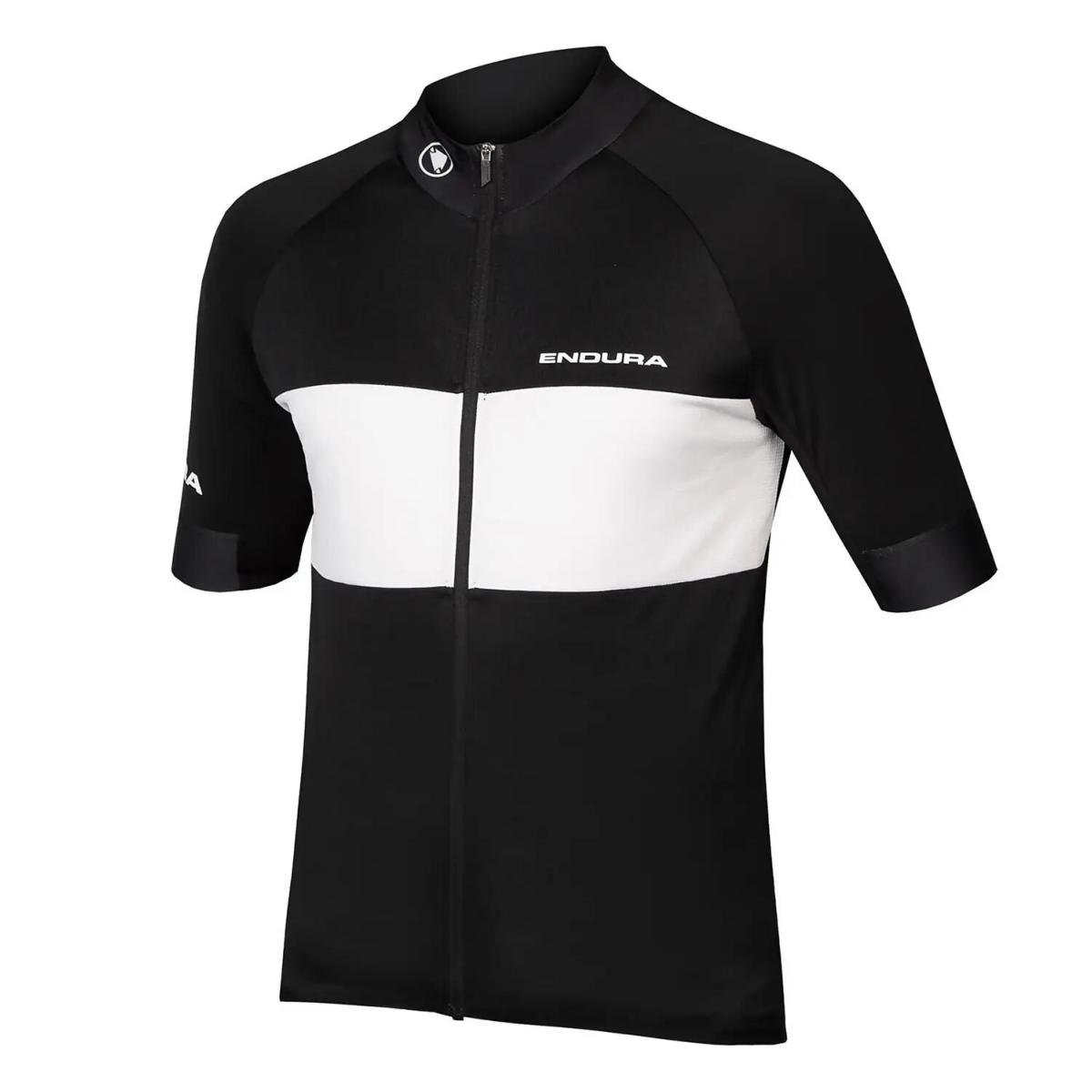 Maillot MC ENDURA FS260-Pro Noir Blanc